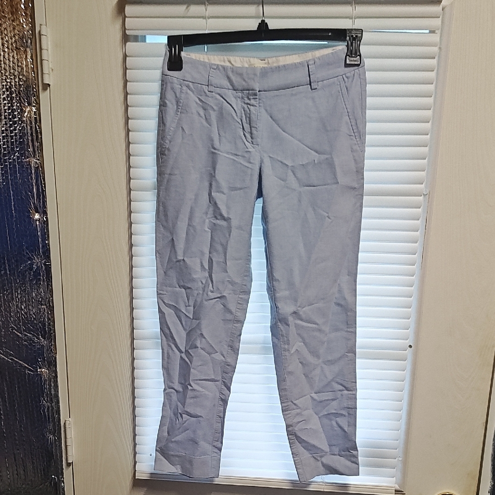 J. Crew Skimmer Oxford Pant